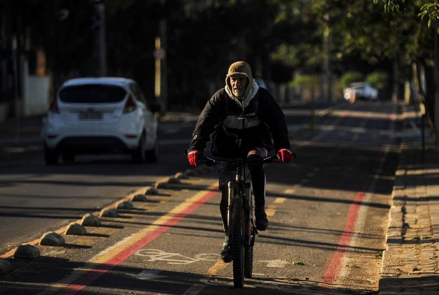 Frio segue presente em Porto Alegre
