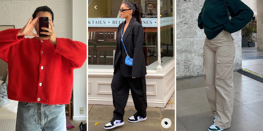 Pe&ccedil;as em tricot, alfaiataria repaginada e modelagens retas se destacam nos looks dessa temporada