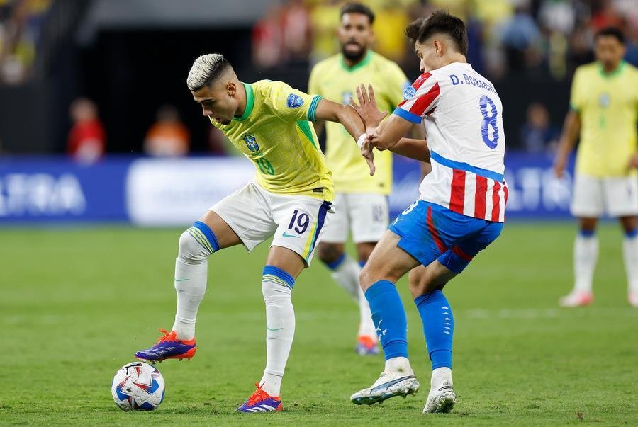 Andreas Pereira diz que Brasil tem de &ldquo;atropelar&rdquo;&nbsp;Uruguai para mirar t&iacute;tulo da Copa Am&eacute;rica
