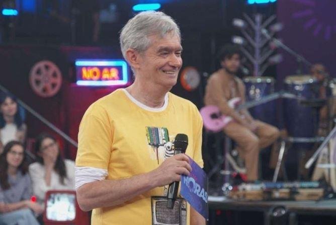 Serginho Groisman, apresentador do programa Altas Horas