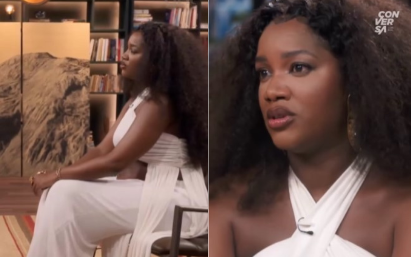 &ldquo;Espero muito ser uma boa m&atilde;e e saber que sou uma boa m&atilde;e&rdquo;, declarou Iza durante a entrevista