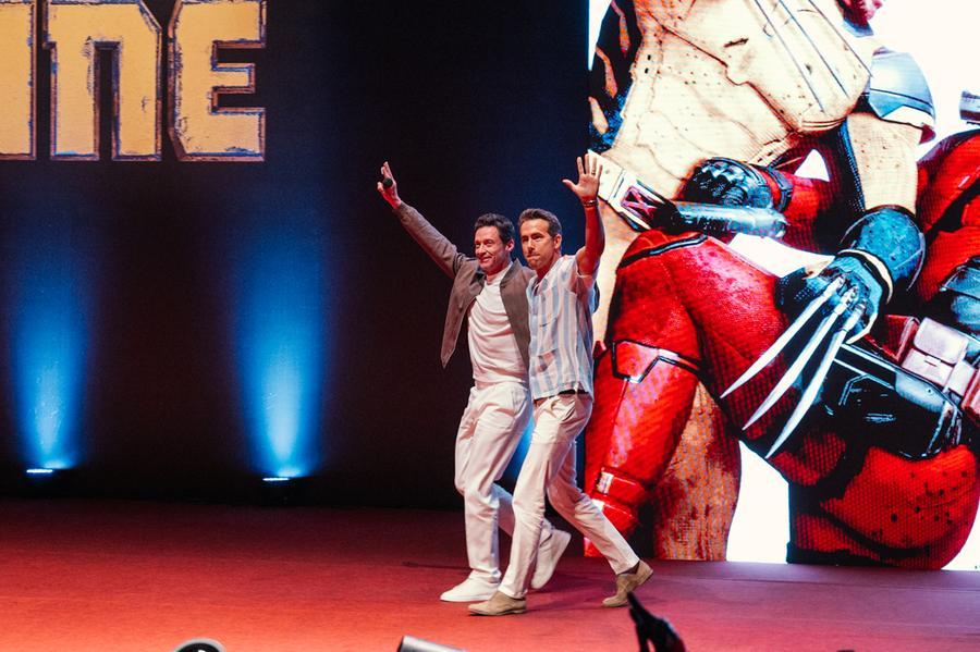 Fan event de "Deadpool & Wolverine" realizado no Rio de Janeiro, como parte da turn&ecirc; global da campanha de divulga&ccedil;&atilde;o do filme