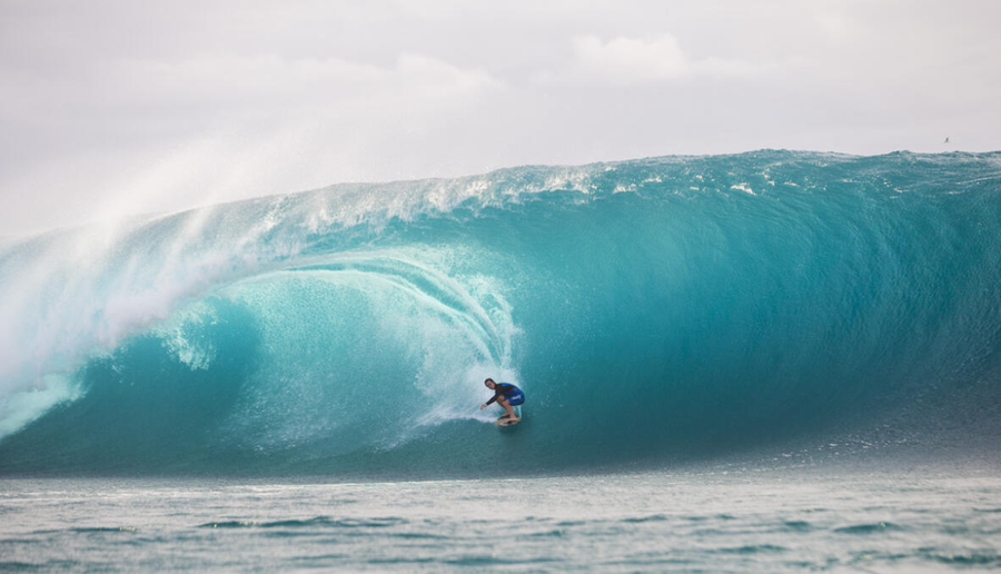 Teahupo'o &eacute; uma das sedes das etapas do Circuito Mundial da WSL