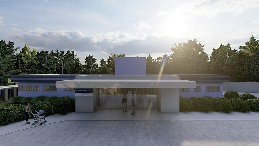 Nova UBS ter&aacute; 24 ambientes distribu&iacute;dos em 372m&sup2; de &aacute;rea, podendo atender at&eacute; 8 mil pessoas