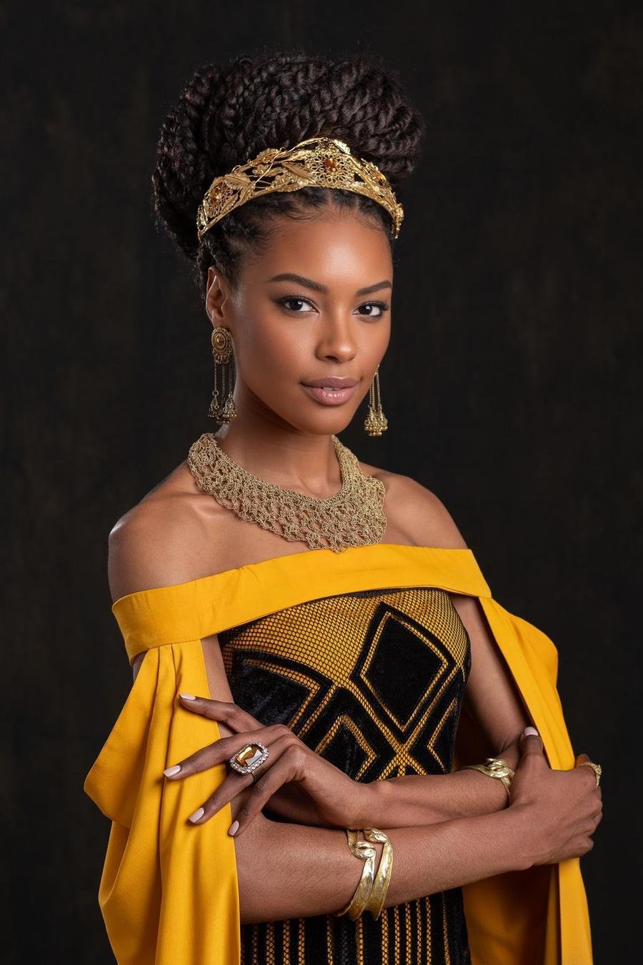 Sharam Diniz &eacute; a protagonista da 10&ordf; temporada da s&eacute;rie Reis, da Record, onde interpreta Makeda, a Rainha de Sab&aacute;.