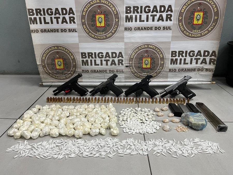 Criminoso foi preso com armas e drogas na Vila Jardim