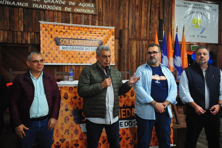 Sebasti&atilde;o Melo participou da conven&ccedil;&atilde;o do Solidariedade, na noite desta segunda-feira
