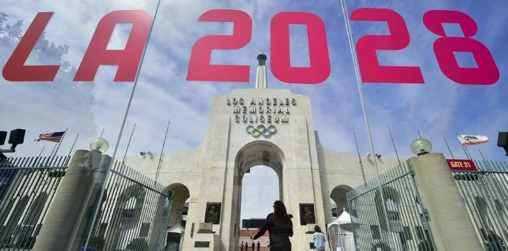 Mais de quatro anos antes, prepara&ccedil;&atilde;o para os Jogos de Los Angeles-2028 j&aacute; come&ccedil;ou