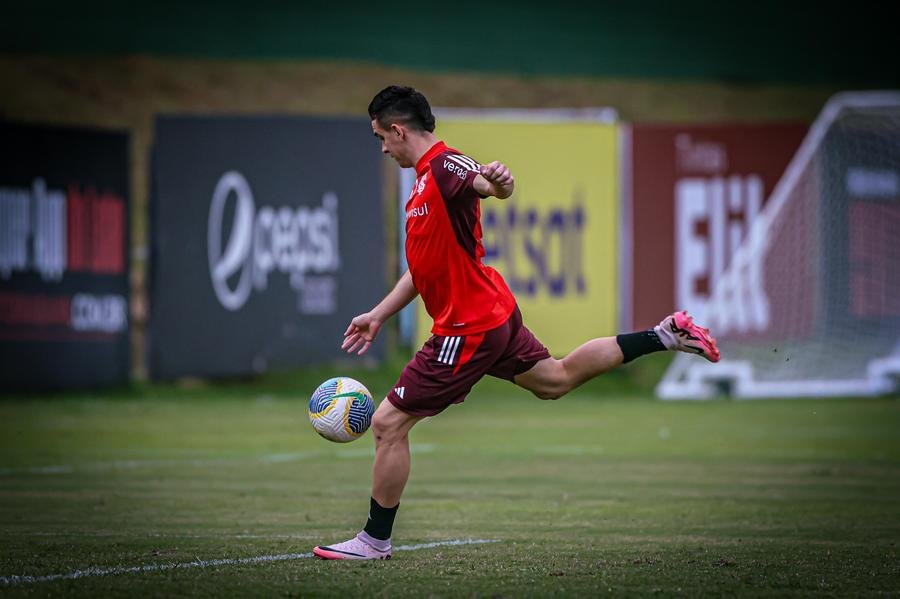 Rafael Borr&eacute; &eacute; uma das esperan&ccedil;as ofensivas do Inter em Salvador