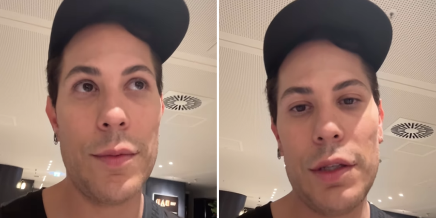 Christian Ch&aacute;vez publicou Stories no Intagram explicando a situa&ccedil;&atilde;o