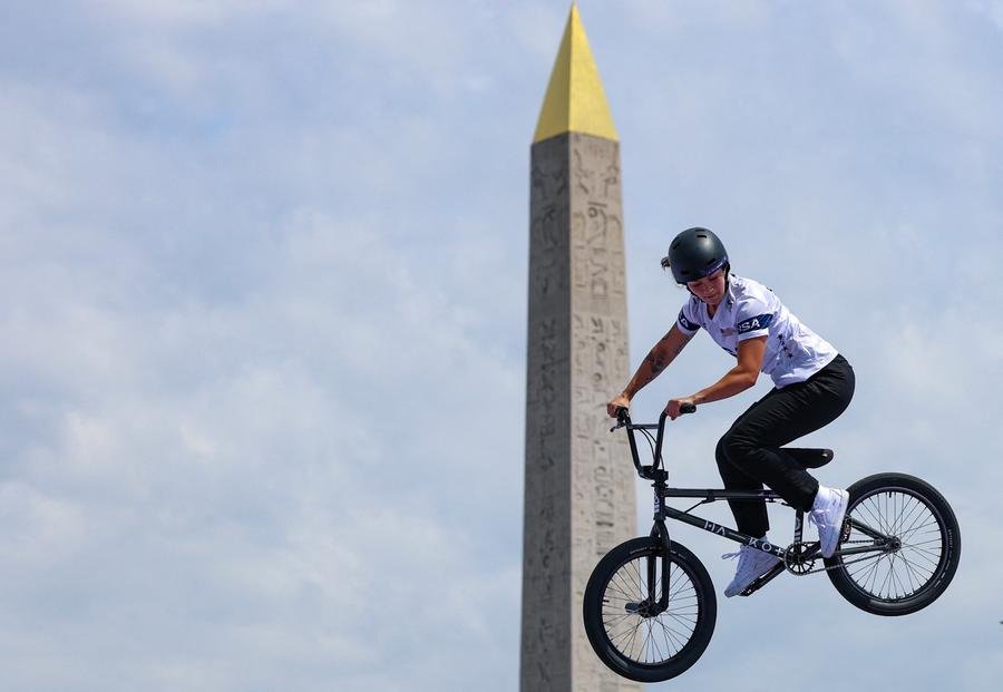 Disputas no BMX feminino foram realizadas nesta quarta-feira