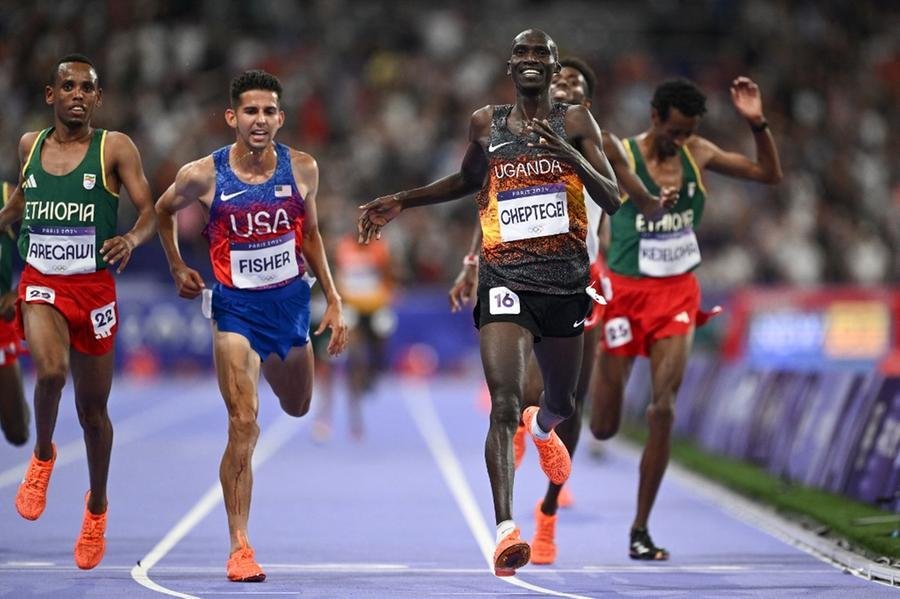 Atleta de Uganda chegou &agrave; segunda medalha