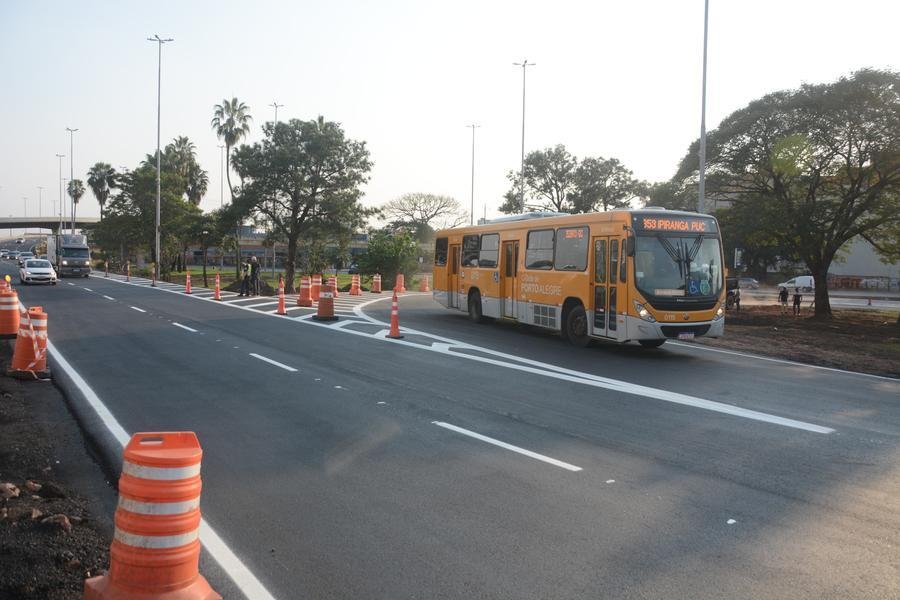 Trajeto estava restrito desde a enchente