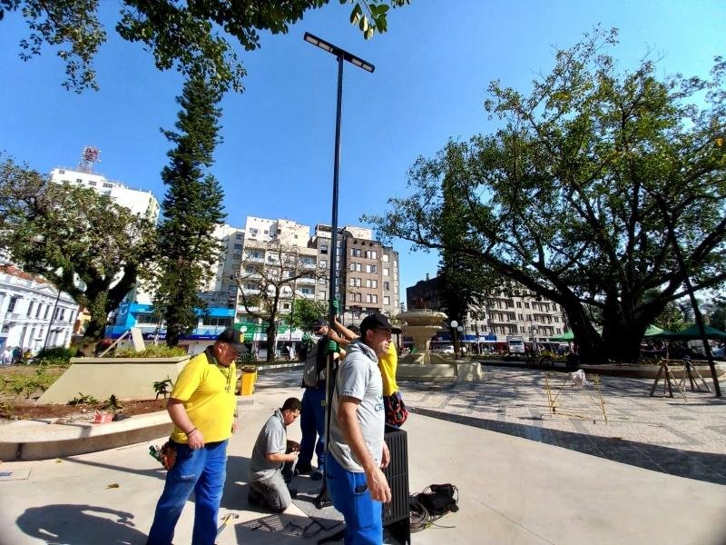 As obras que come&ccedil;aram em junho do ano passado devem durar at&eacute; 18 meses
