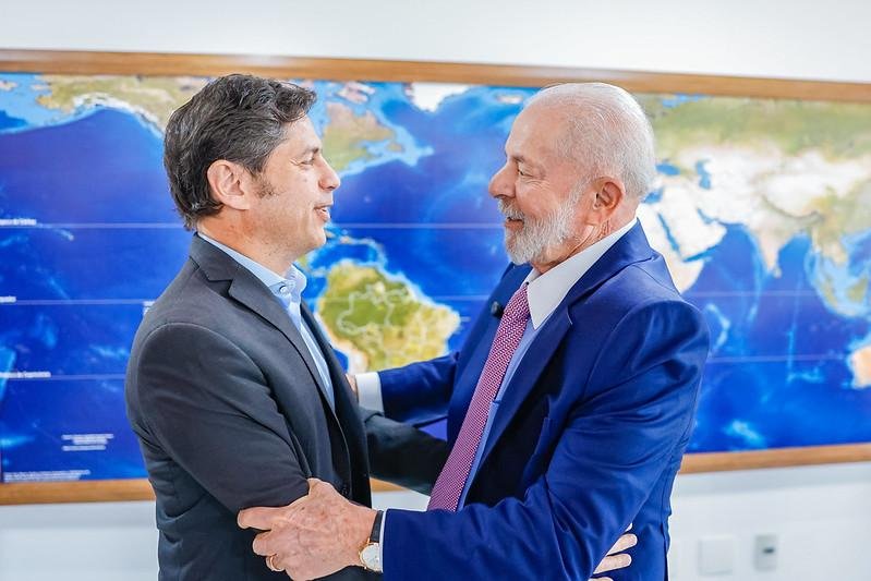 Presidente recebeu governador da prov&iacute;ncia de Buenos Aires nesta ter&ccedil;a-feira