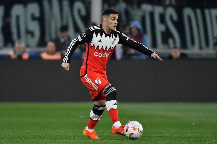 Bustos estreou pelo River com vit&oacute;ria na Libertadores