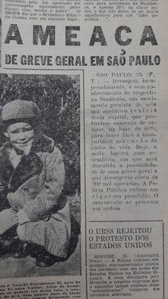 O clima social durante o governo democr&aacute;tico de Get&uacute;lio Vargas sofreu a influ&ecirc;ncia da carestia, das disputas ideol&oacute;gicas e do tom dos discursos