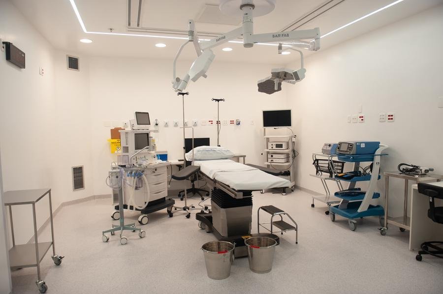Centro Cir&uacute;rgico Fam&iacute;lia Celso Rigo, no Hospital Nora Teixeira da Santa Casa