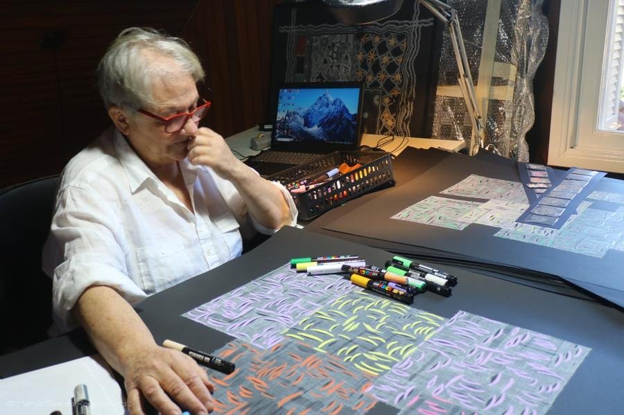 Artista pl&aacute;stica Beatriz Dagnese  participa de conversa sobre sua obra