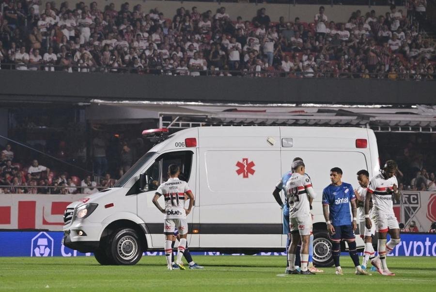 Izquierdo recebeu atendimento m&eacute;dico e levado ao hospital mas n&atilde;o resistiu