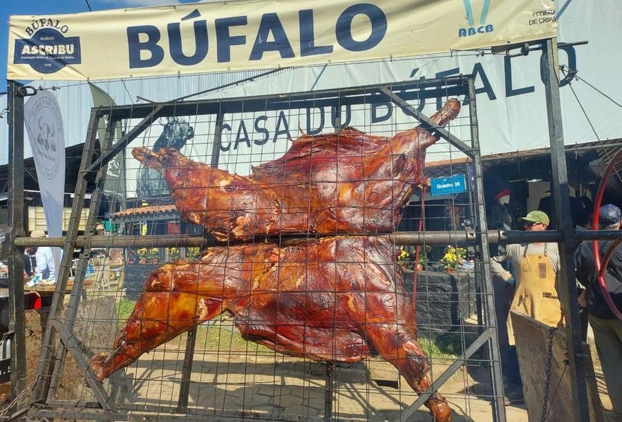 Iniciativa visa ampliar o universo da carne de b&uacute;falo, proporcionando uma degusta&ccedil;&atilde;o para os visitantes