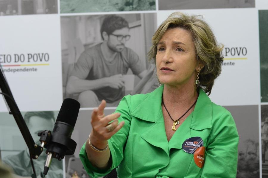 Raqueli Baumbach &eacute; a vice na chapa de Felipe Camozzato na disputa pela prefeitura de Porto Alegre