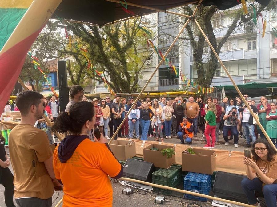 Feira Ecol&oacute;gica do Bom Fim celebrou 33 anos neste s&aacute;bado