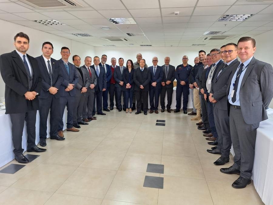 Dirigentes de institui&ccedil;&otilde;es de seguran&ccedil;a p&uacute;blica se reuniram no TRE-RS para alinhamento de a&ccedil;&otilde;es