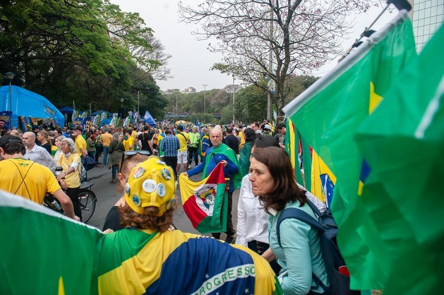 Bolsonaristas se reuniram contra STF no Parc&atilde;o em setembro do ano passado