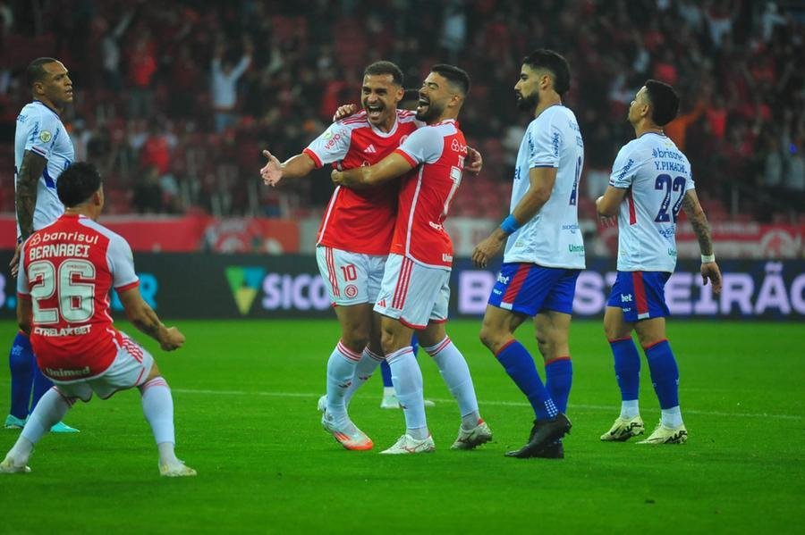 Inter venceu a partida contra o Fortaleza