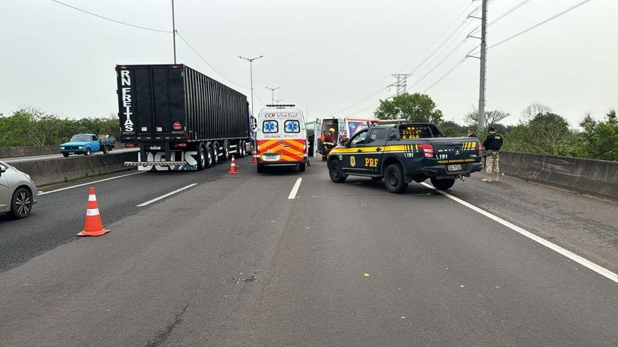 Homem morreu atropelado em Canoas
