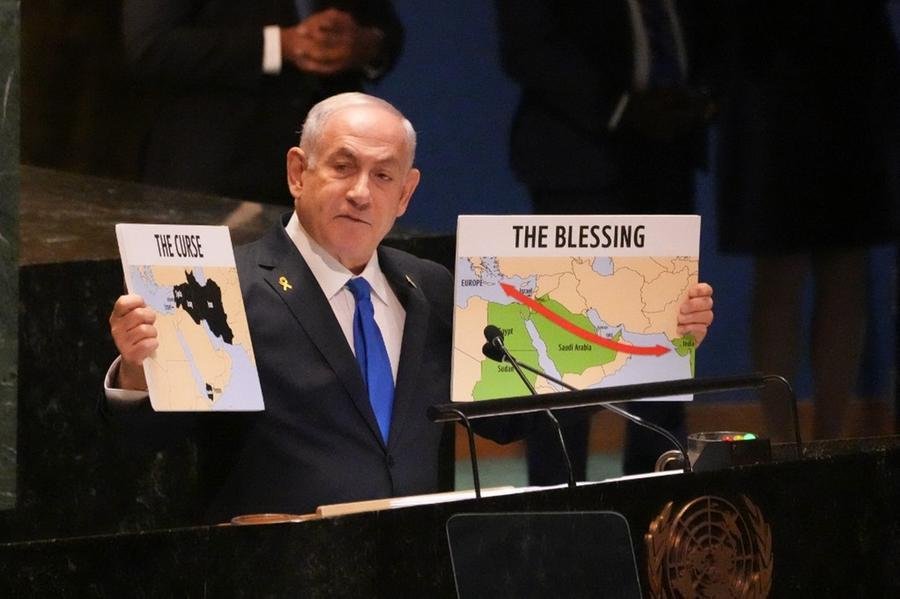 Netanyahu fala em busca por vit&oacute;ria total em Gaza e faz advert&ecirc;ncia ao Ir&atilde;