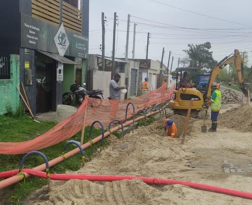 Com as obras, a cidade passar&aacute; a ter  39,5% do esgoto tratado