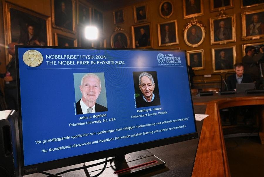 Nobel de F&iacute;sica vai para dupla que impulsionou pesquisas sobre aprendizado de m&aacute;quina