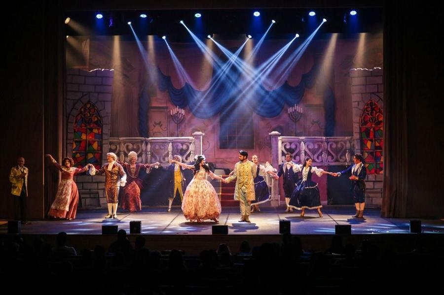 Espet&aacute;culo 'A Bela e a Fera - Um Musical Broadway'