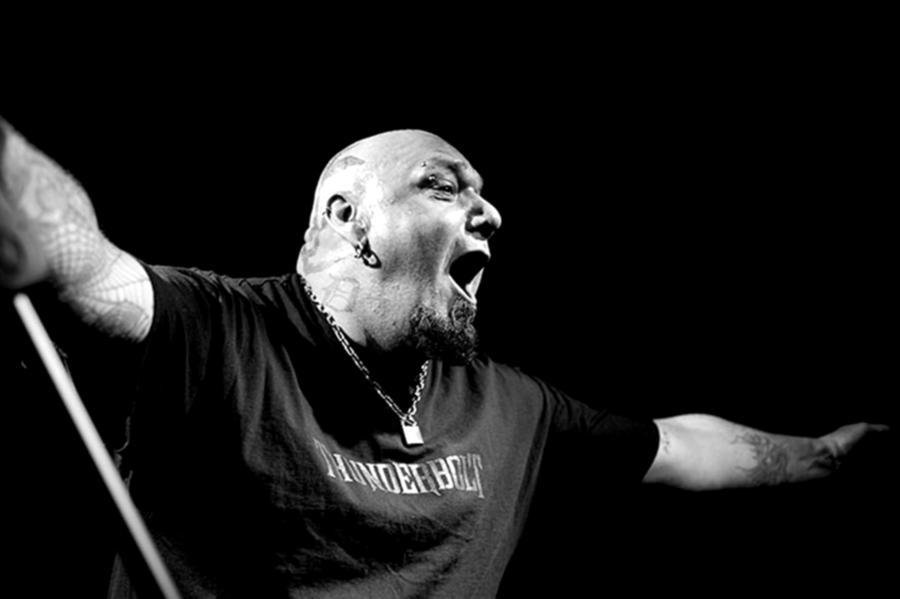 Paul Di'Anno, o ex-vocalista da banda Iron Maiden