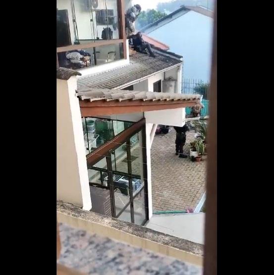 V&iacute;deo mostra cerco em Novo Hamburgo