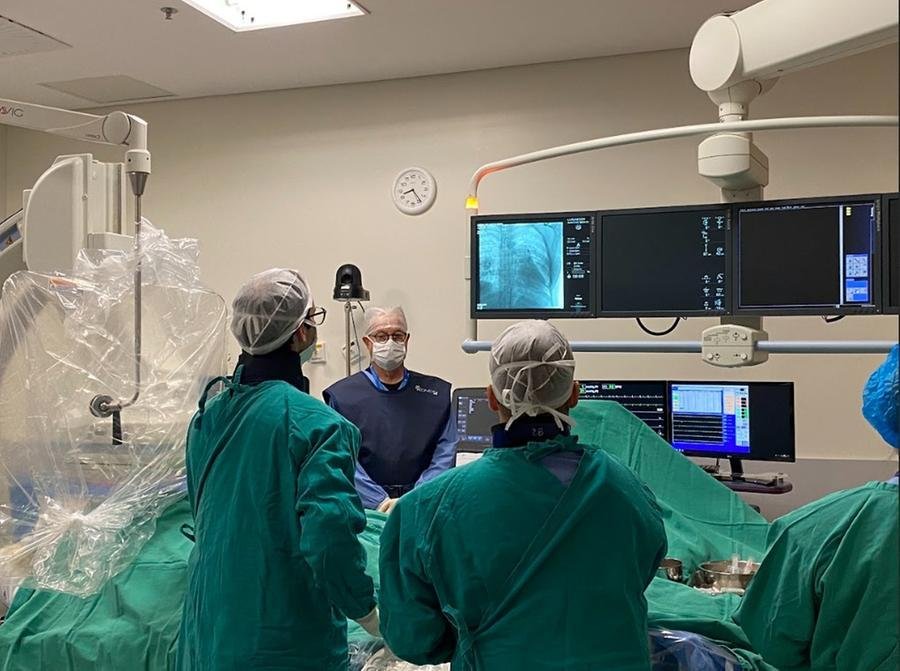 Poucos dias ap&oacute;s a cirurgia, a paciente voltou para casa