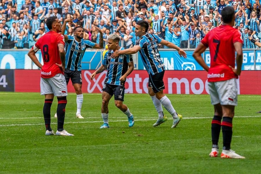 Gr&ecirc;mio encara o Atl&eacute;tico-GO na Arena