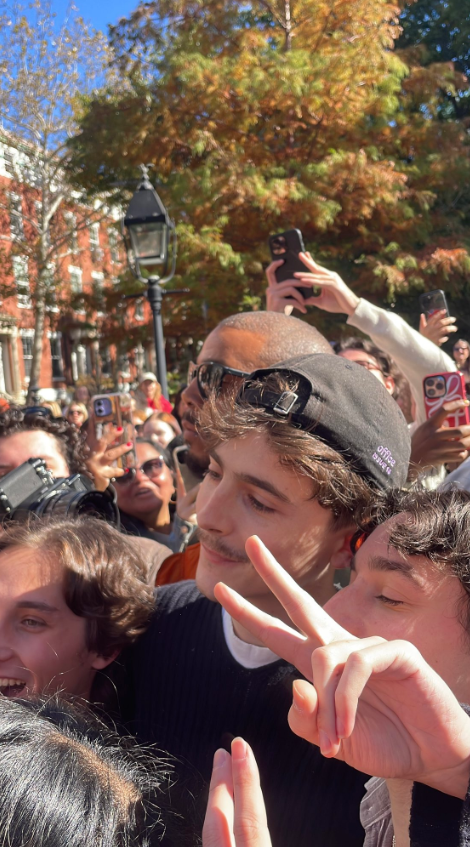 Concurso de s&oacute;sias de Timoth&eacute;e Chalamet &eacute; surprendido com presen&ccedil;a do ator