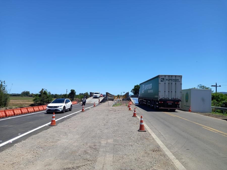 Ponte sobre o Arroio Grande deve&nbsp;garantir mais fluidez na rodovia