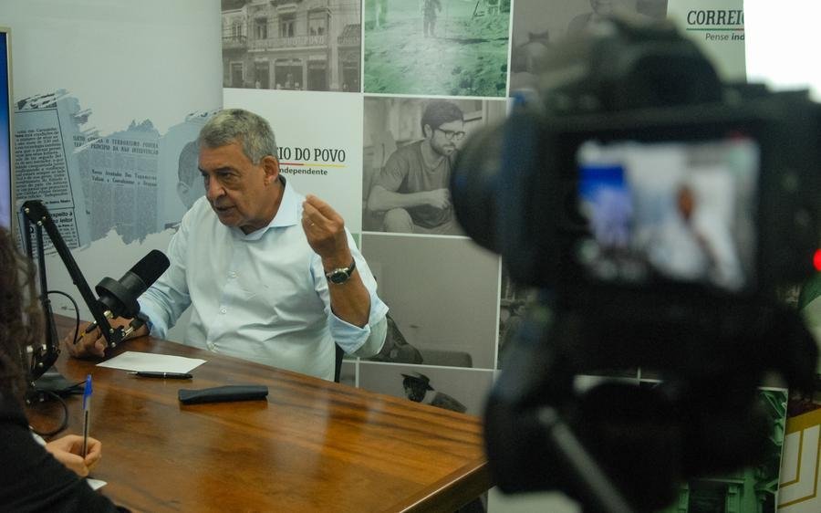 Melo concedeu entrevista ao Correio do Povo menos de 24 horas ap&oacute;s a reelei&ccedil;&atilde;o