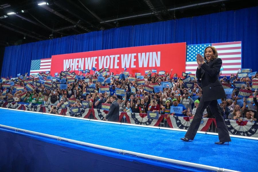 "Se a The Economist tivesse direito a voto, votar&iacute;amos em Kamala Harris", diz artigo