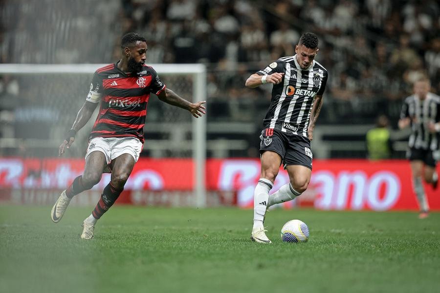 No Brasileir&atilde;o, as duas equipes se enfrentaram na Arena MRV e deu Meng&atilde;o 4 a 3