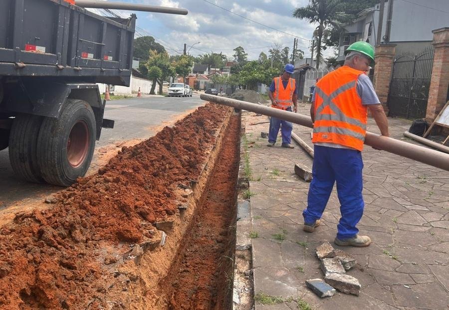 Ser&atilde;o implantados 2,5 mil metros de uma nova tubula&ccedil;&atilde;o