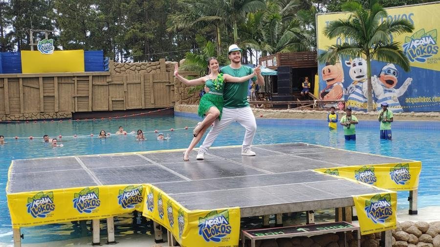 A diversidade do folclore da Am&eacute;rica Latina e  Europa marcaram as apresenta&ccedil;&otilde;es do 1&ordm; Danzpare Juvenil Brasil, realizado no final de semana, no Acqua Lokos Parque Hotel, em Cap&atilde;o da Canoa