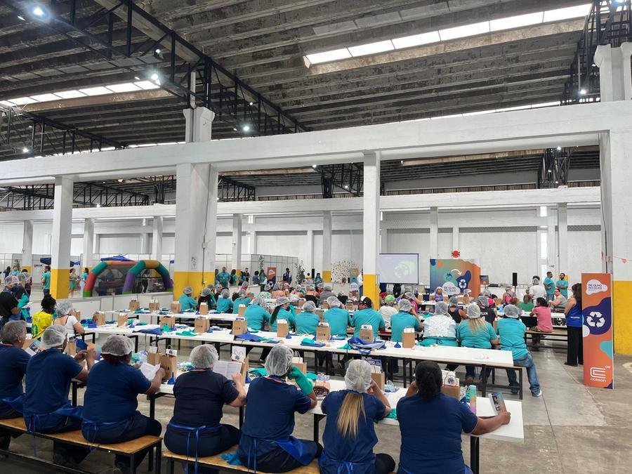 A&ccedil;&atilde;o contou com o engajamento de um time de 60 colaboradores volunt&aacute;rios