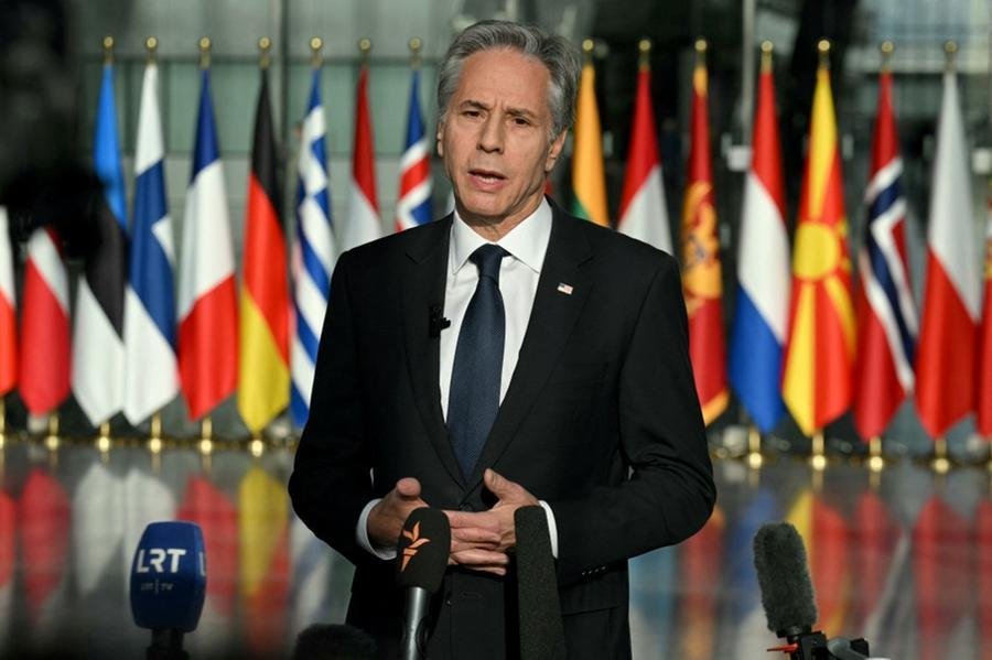Blinken est&aacute; na B&eacute;lgica onde participa de reuni&otilde;es sobre conflito