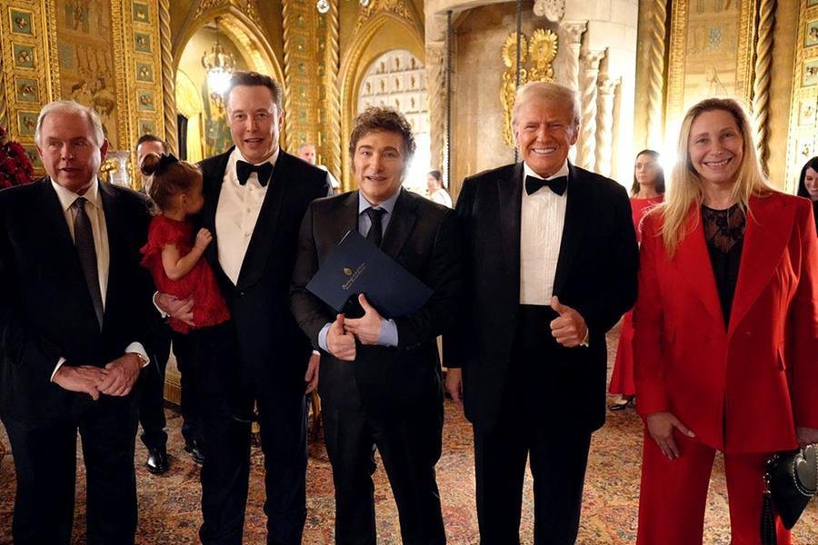 Milei chama vit&oacute;ria de Trump de &ldquo;maior retorno&rdquo;&nbsp;da hist&oacute;ria