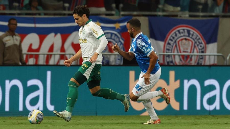 Raphael Veiga, vice-artilheiro da equipe no torneio, marcou seu d&eacute;cimo gol na competi&ccedil;&atilde;o